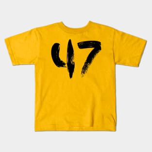 Number 47 Kids T-Shirt